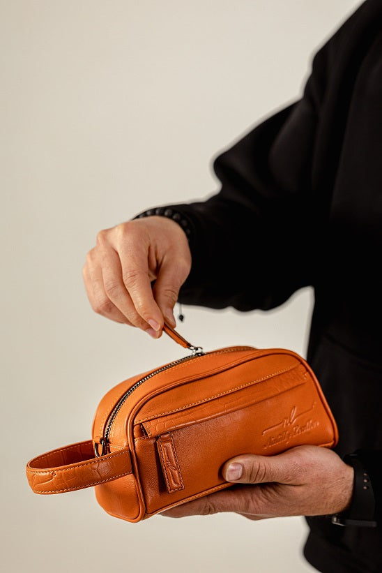 Men's Hand Bag Mano Large Havana