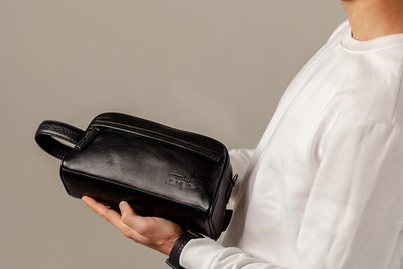 Men's Hand Bag Mano Large Black