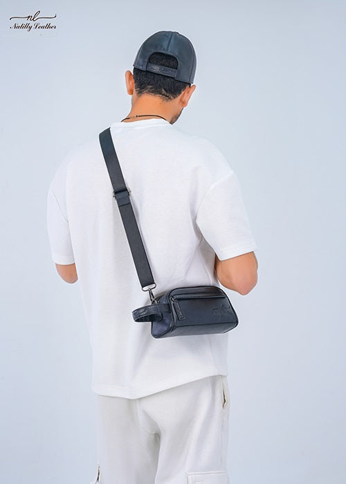Men's Hand Bag Mano Large Black