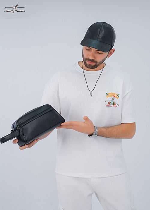 Men's Hand Bag Mano Large Black