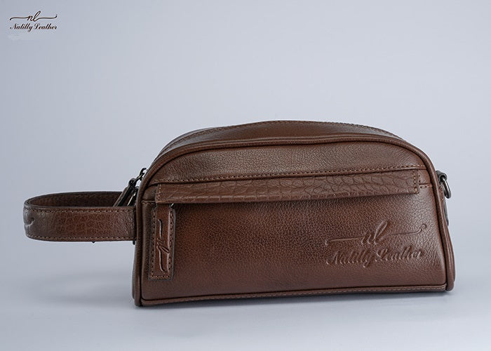 Men's Hand Bag Mano Large Brown