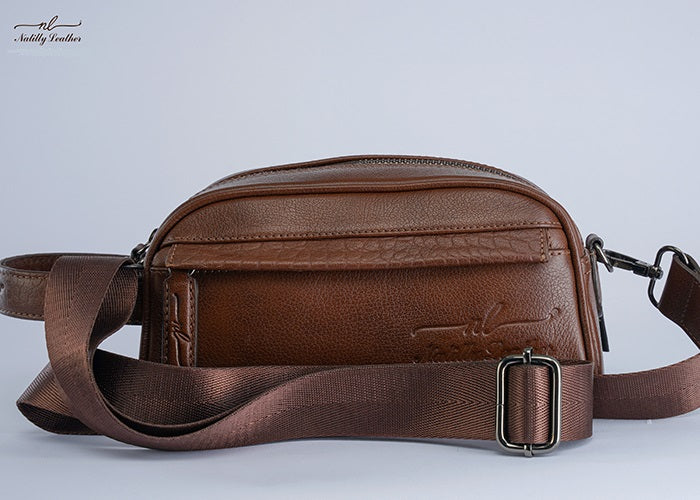 Men's Hand Bag Mano Large Brown
