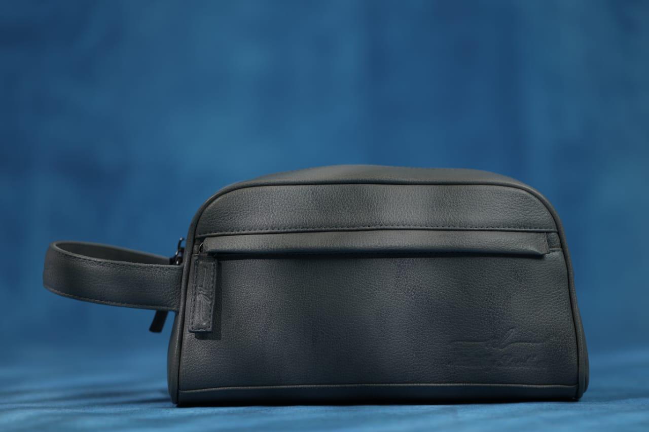 Men's Hand Bag Mano Large Gray