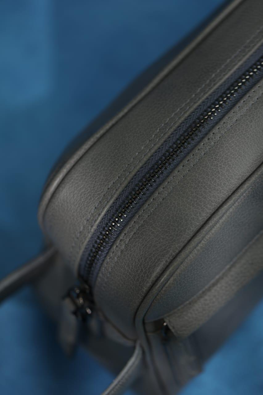 Men's Hand Bag Mano Large Gray