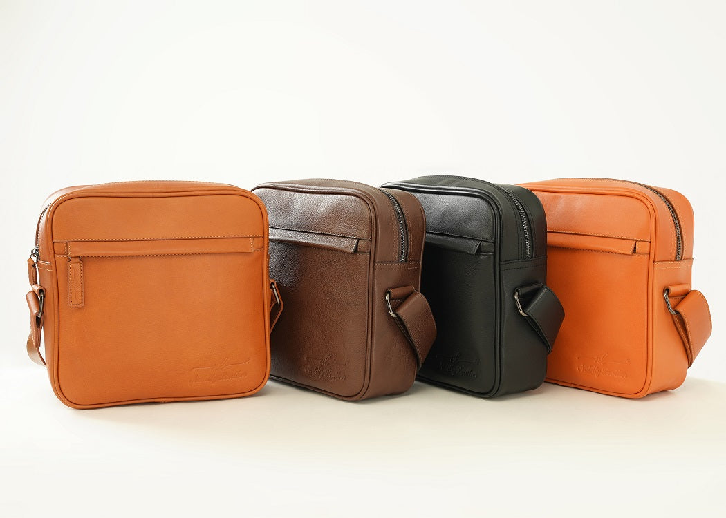 Men's Cross Bag Valicari De Basi Havana