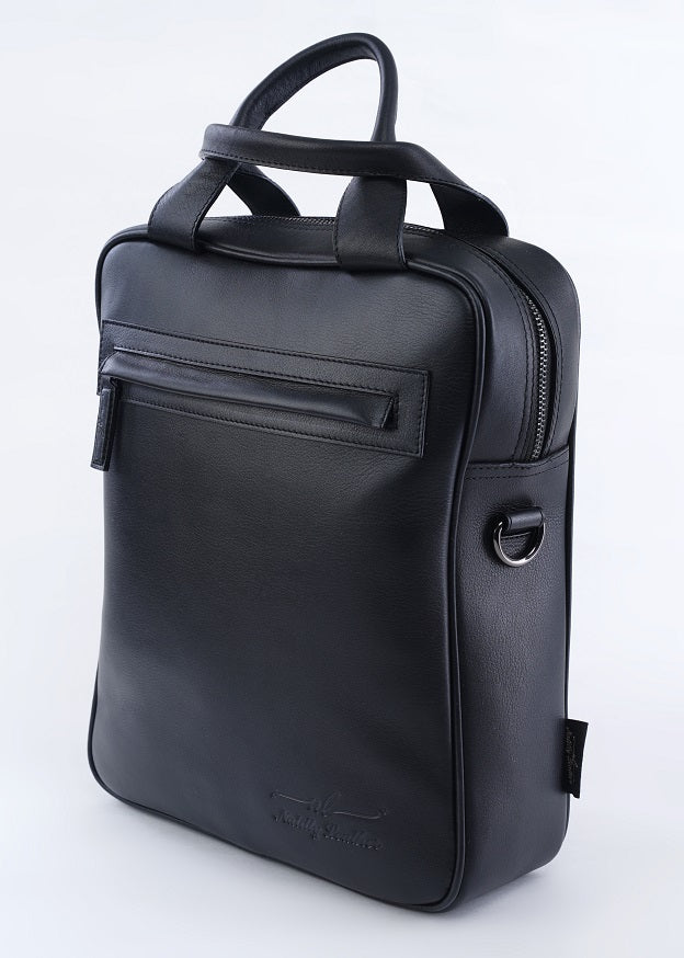 Men's Shoulder Bag Lusso De Basi Black