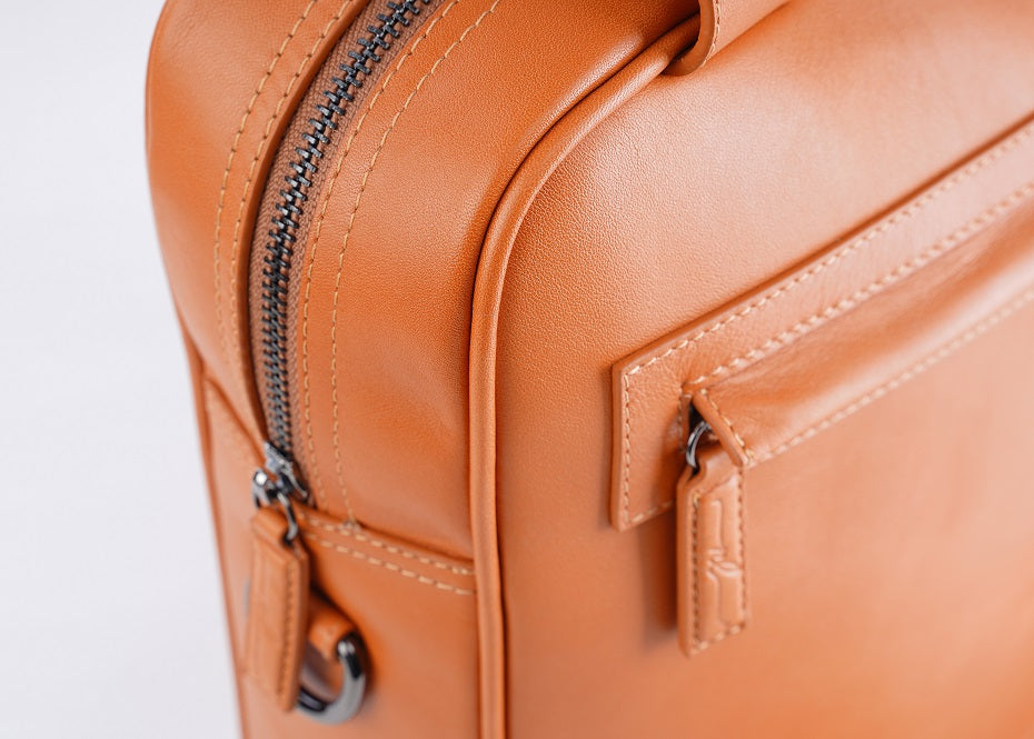 Men's Shoulder Bag Lusso De Basi Havana