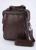 Men's Shoulder Bag Lusso De Uomo Brown