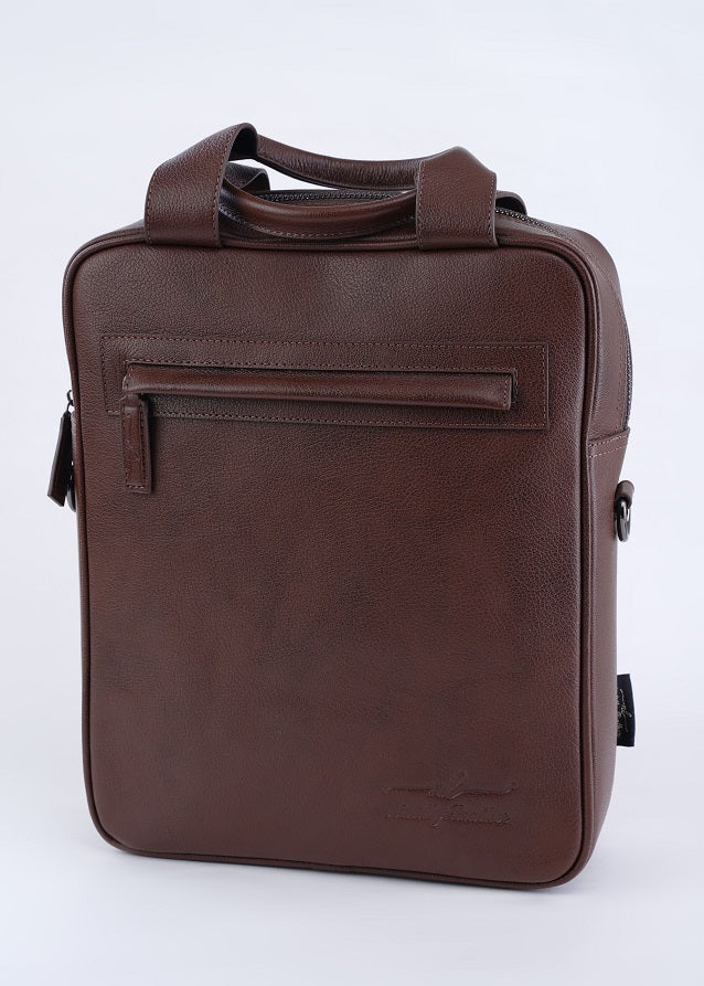 Men's Shoulder Bag Lusso De Basi Brown