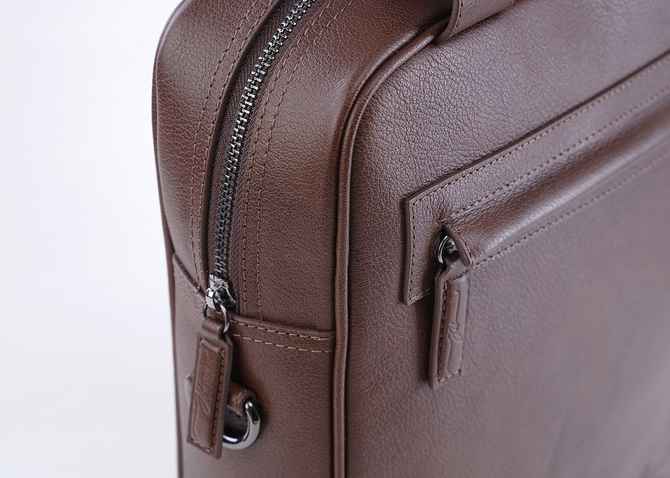 Men's Shoulder Bag Lusso De Basi Brown