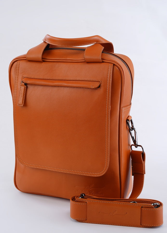 Men's Shoulder Bag Lusso De Giovani Havana