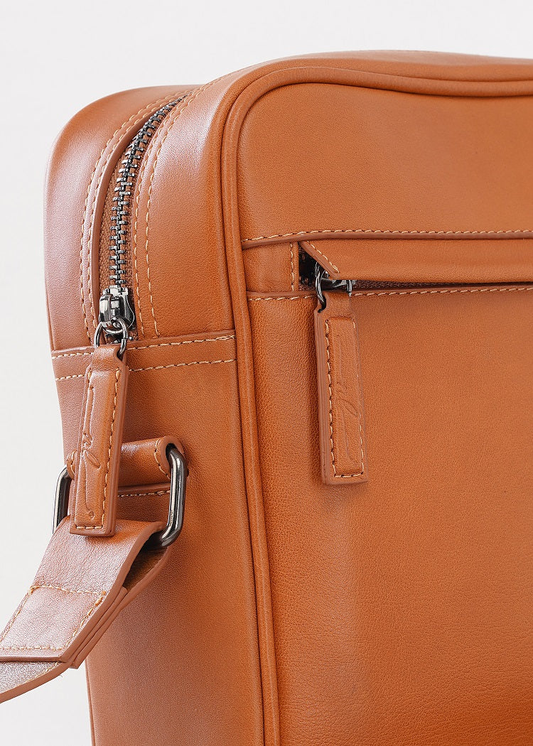 Men's Cross Bag Valicari De Basi Havana