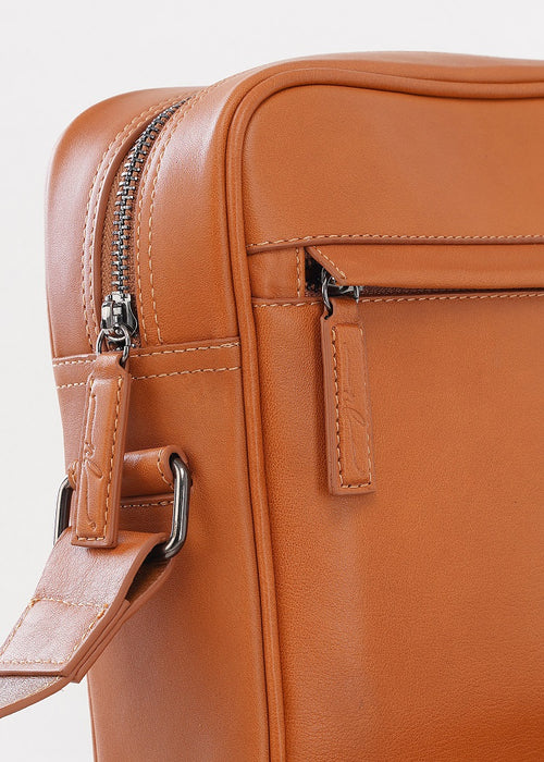 Men's Cross Bag Valicari De Basi Havana