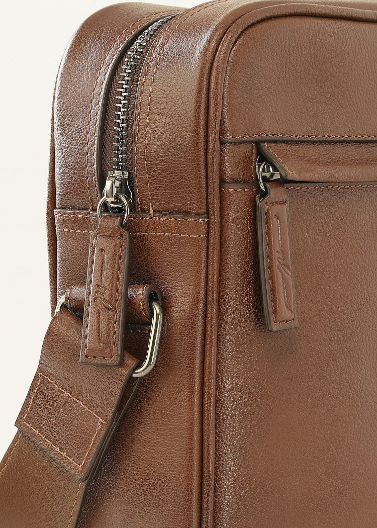 Men's Cross Bag Valicari De Basi Brown